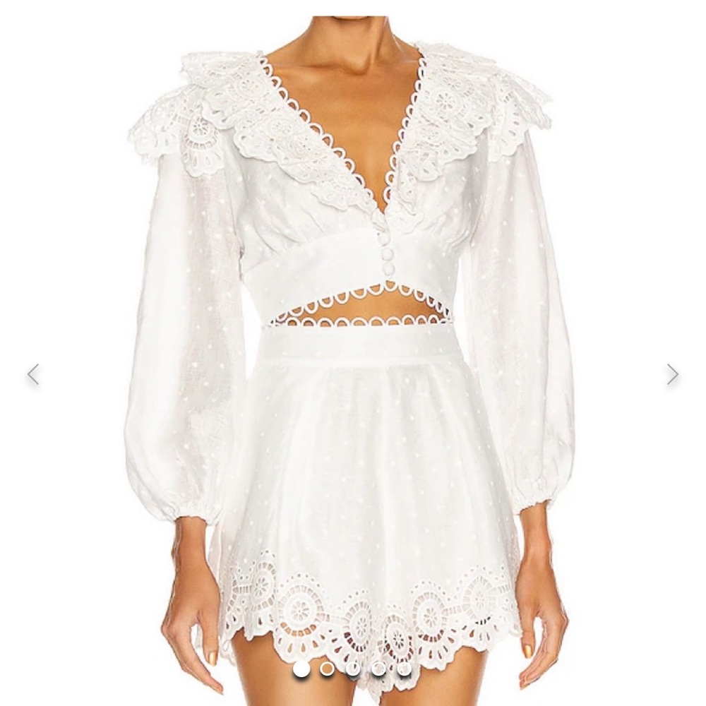 Zimmermann Bellitude two-piece shorts SET